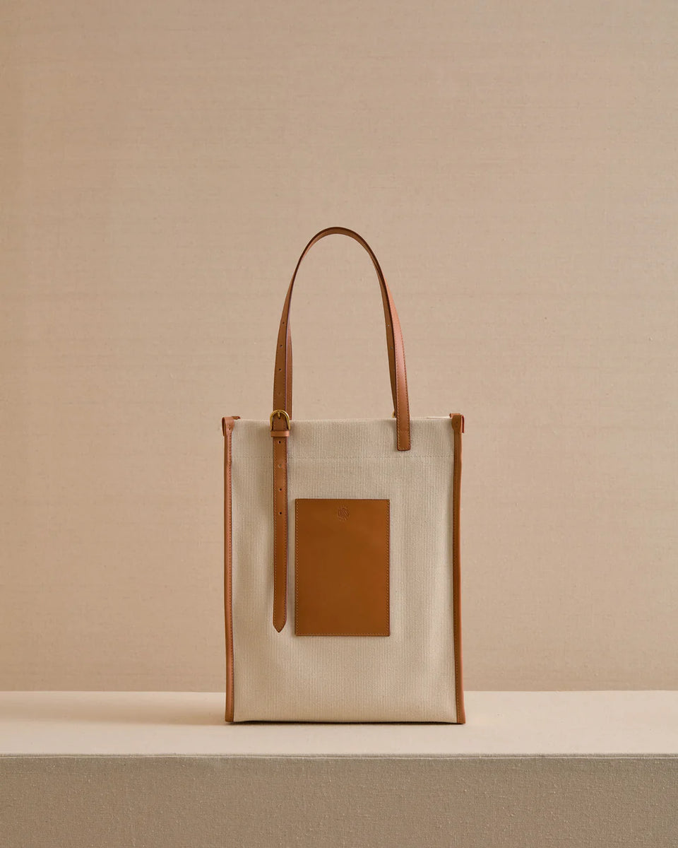 ★TOUT Y EST★ Earlkin Canvas Cross Tote Dream Bag Brown BSA Designer fashion, Seoul-fully created | W Concept