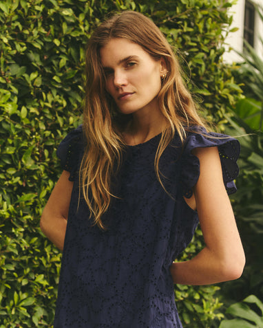 ワンピース MALO DARK BLUE LINEN MAXI DRESS MADELINE MAXI DRESS-MIDNIGHT BLUE – Cartolina