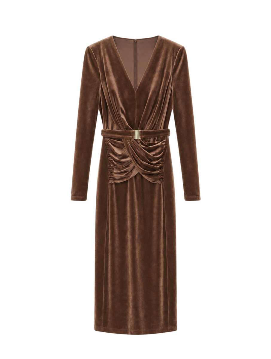 Cartolina HO26 Ulla Dress-Mushroom