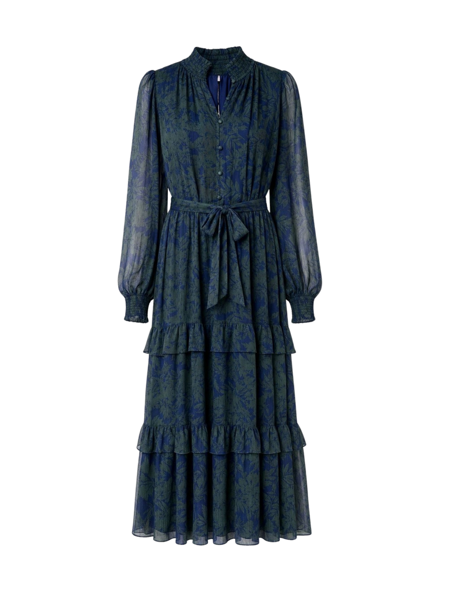 Cartolina HO26 Lorelei Dress-Tualatin Hills Floral-Emerald
