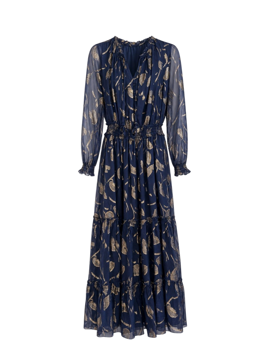 Cartolina HO26 Radcliff Dress-Foothill Leaf Metallic