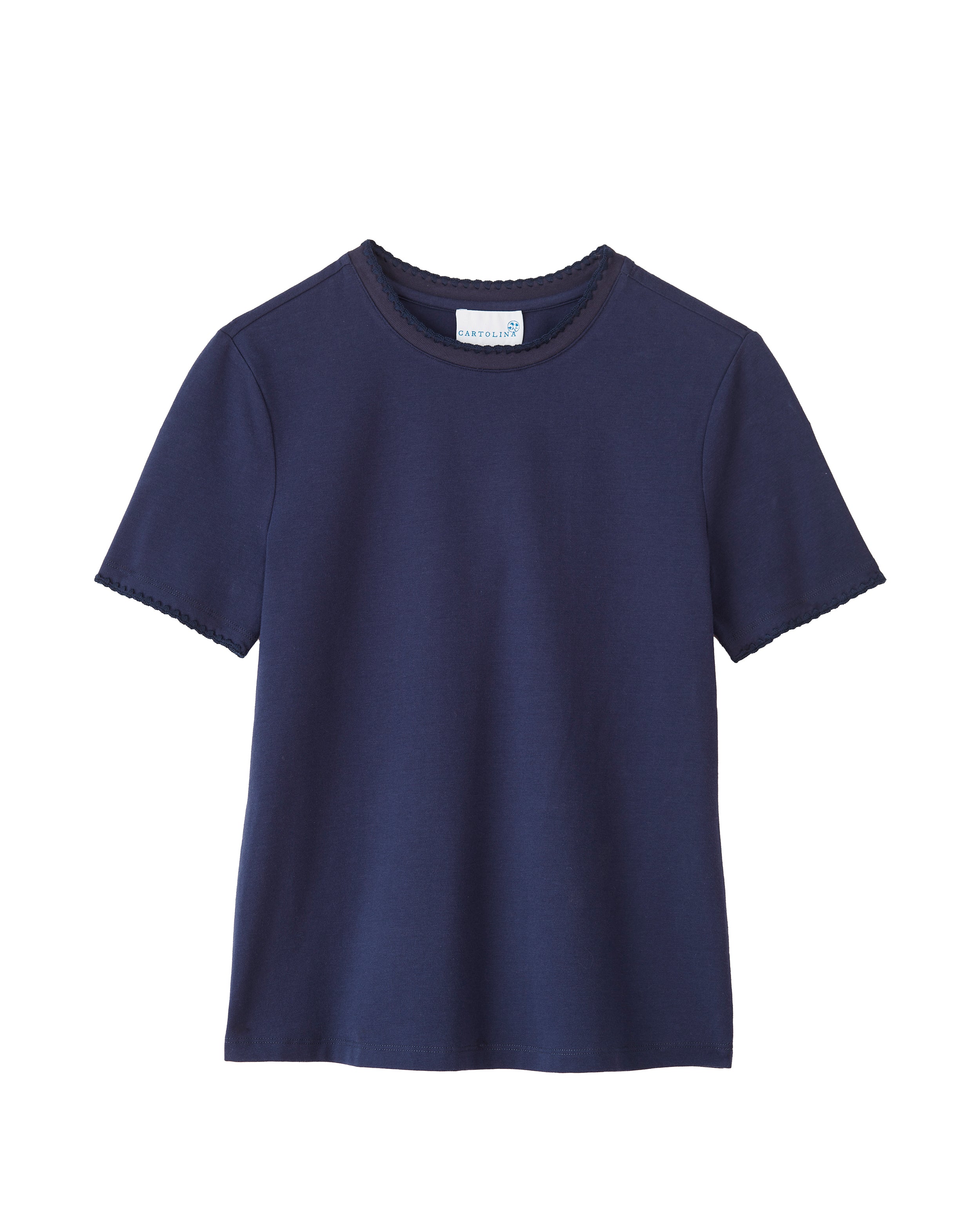 Dylan Crewneck Tee Midnight