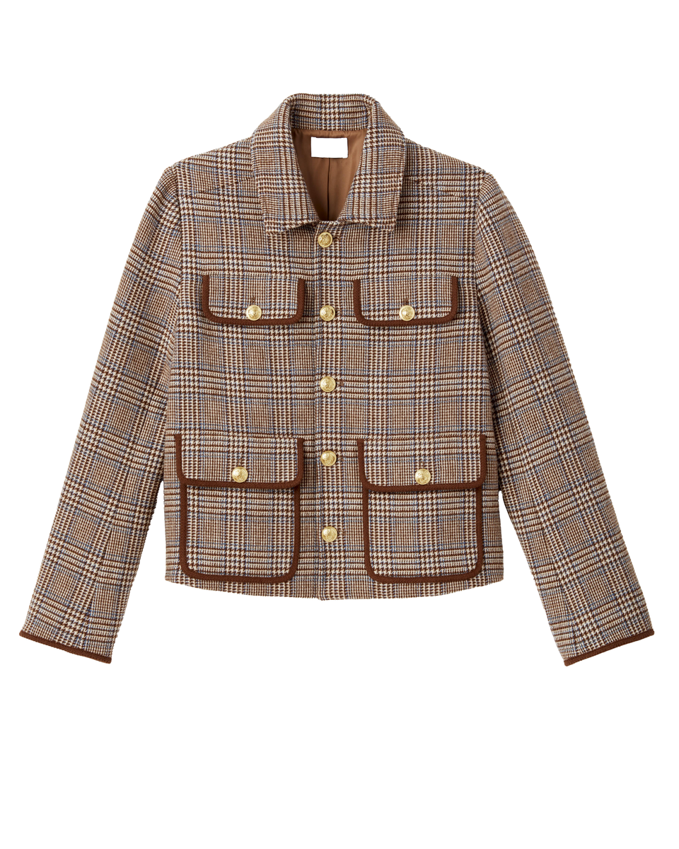 Rory Jacket-Brownstone Tweed – Cartolina