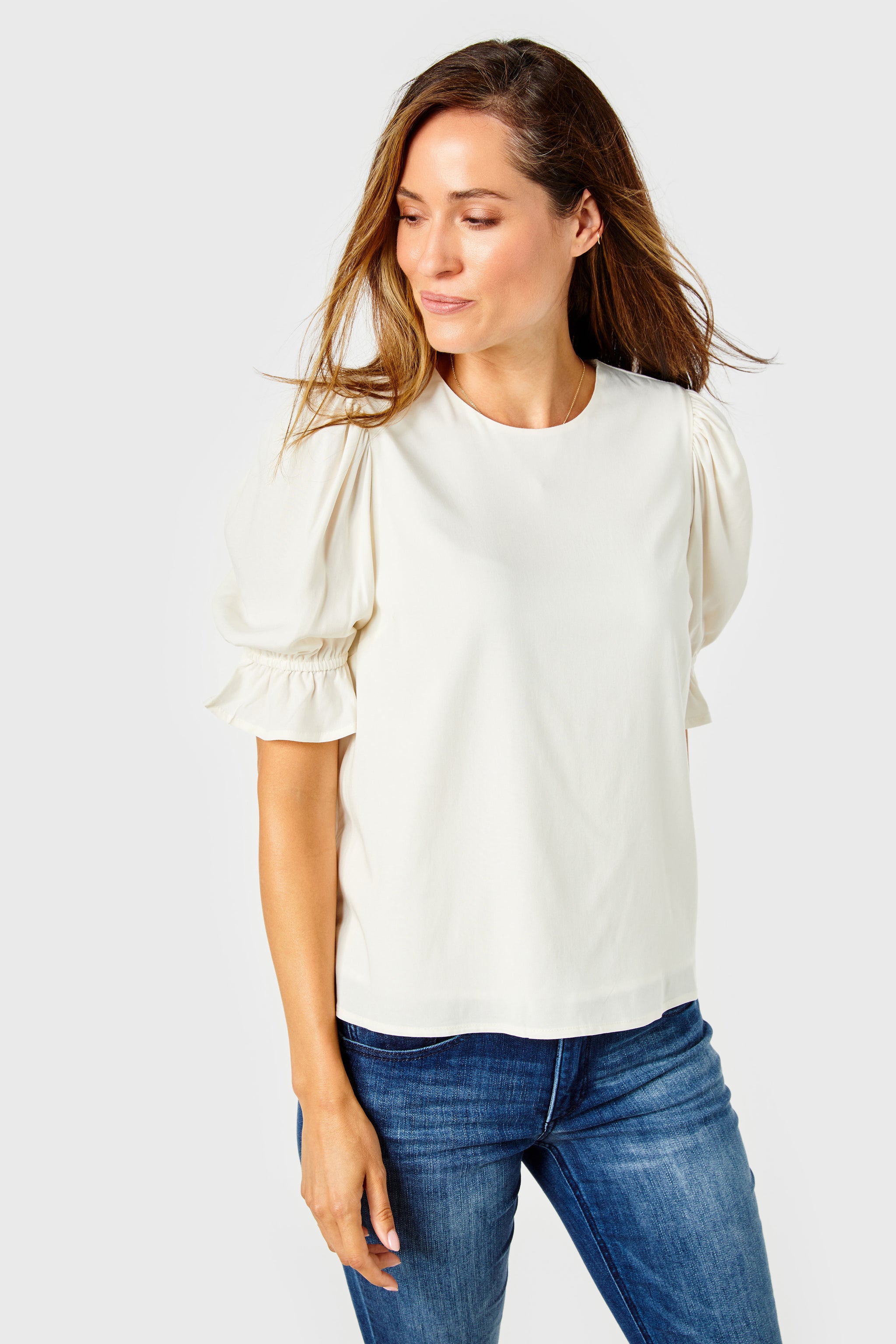 Cartolina Nantucket store Gillian Short Sleeve Blouse