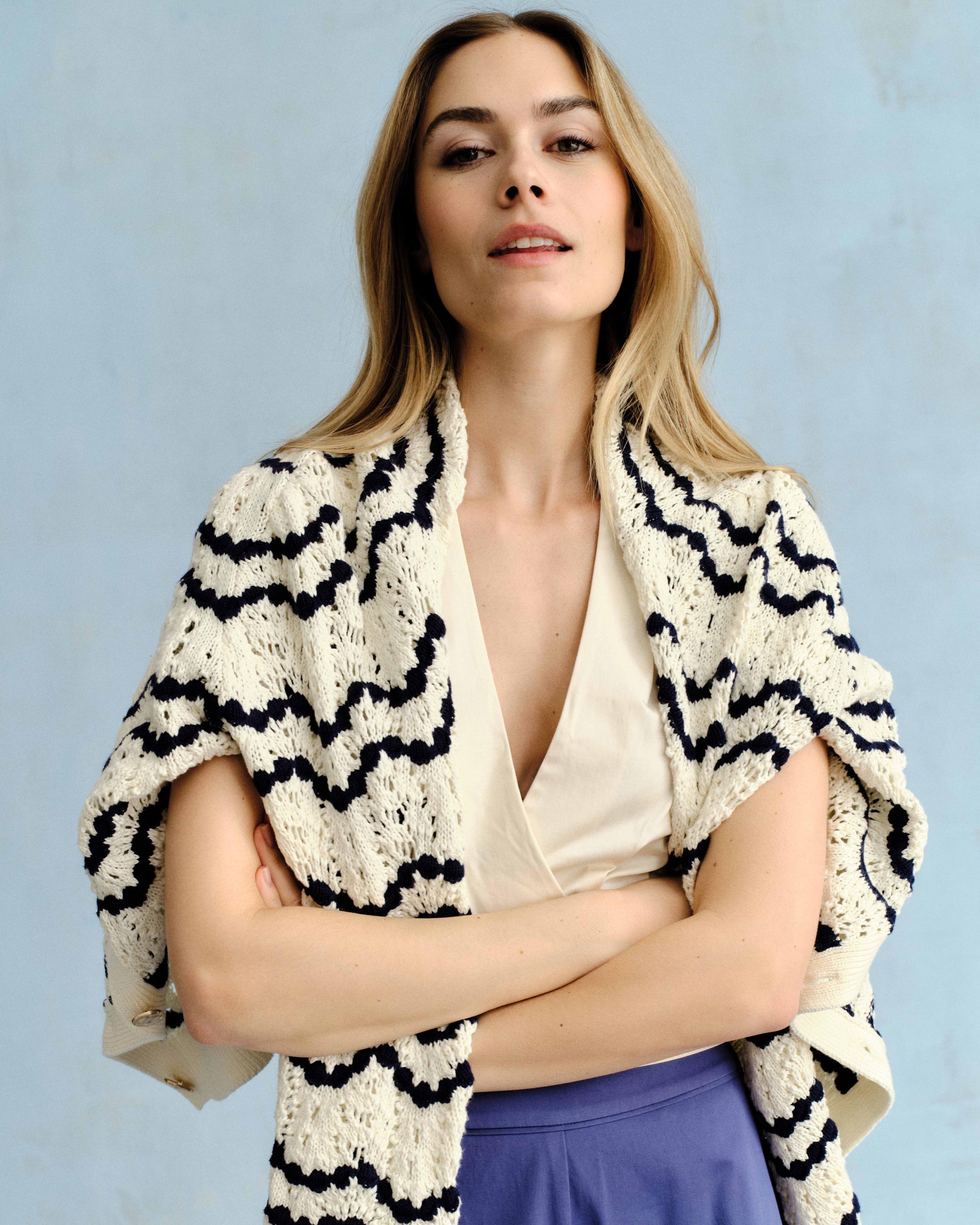 SU26 Hadwen Cardigan-Beach Wave Stripe-Natural – Cartolina