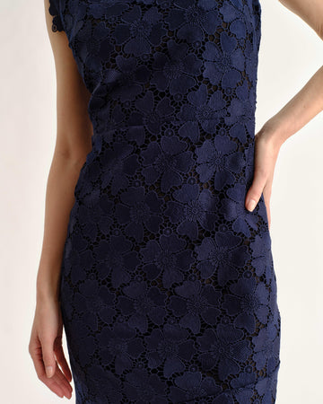 SP26 Palma Midi Dress-Midnight Blue – Cartolina