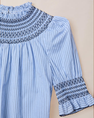 GIANA/giana トップ Giana Top-Maya Blue Stripe – Cartolina