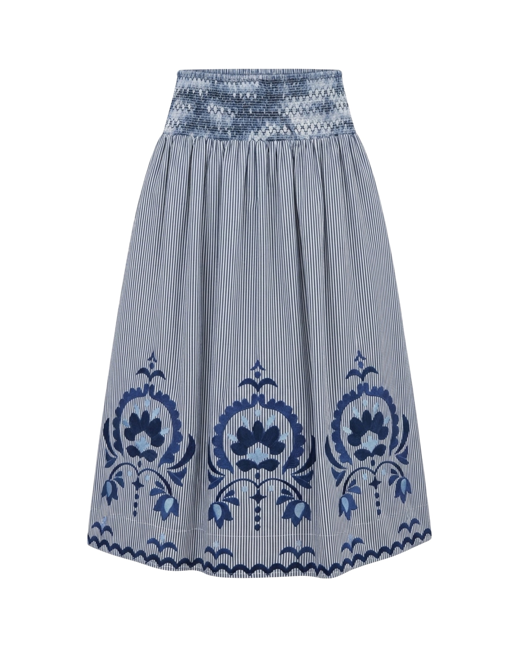 FA26 Georgia Skirt-Parkside Floral Stripe – Cartolina