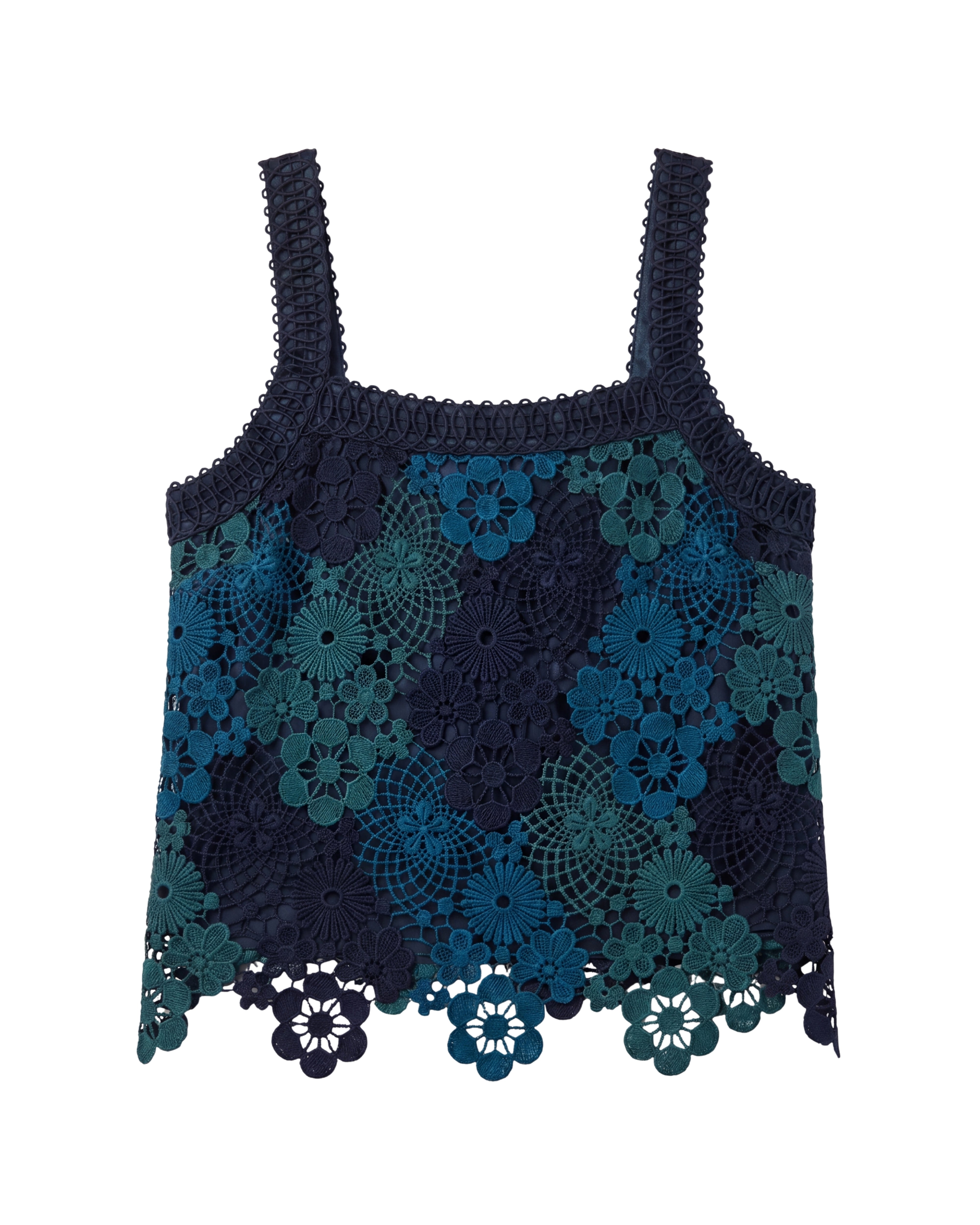 FA26 Hope Tank Lakeside Ombre Lace