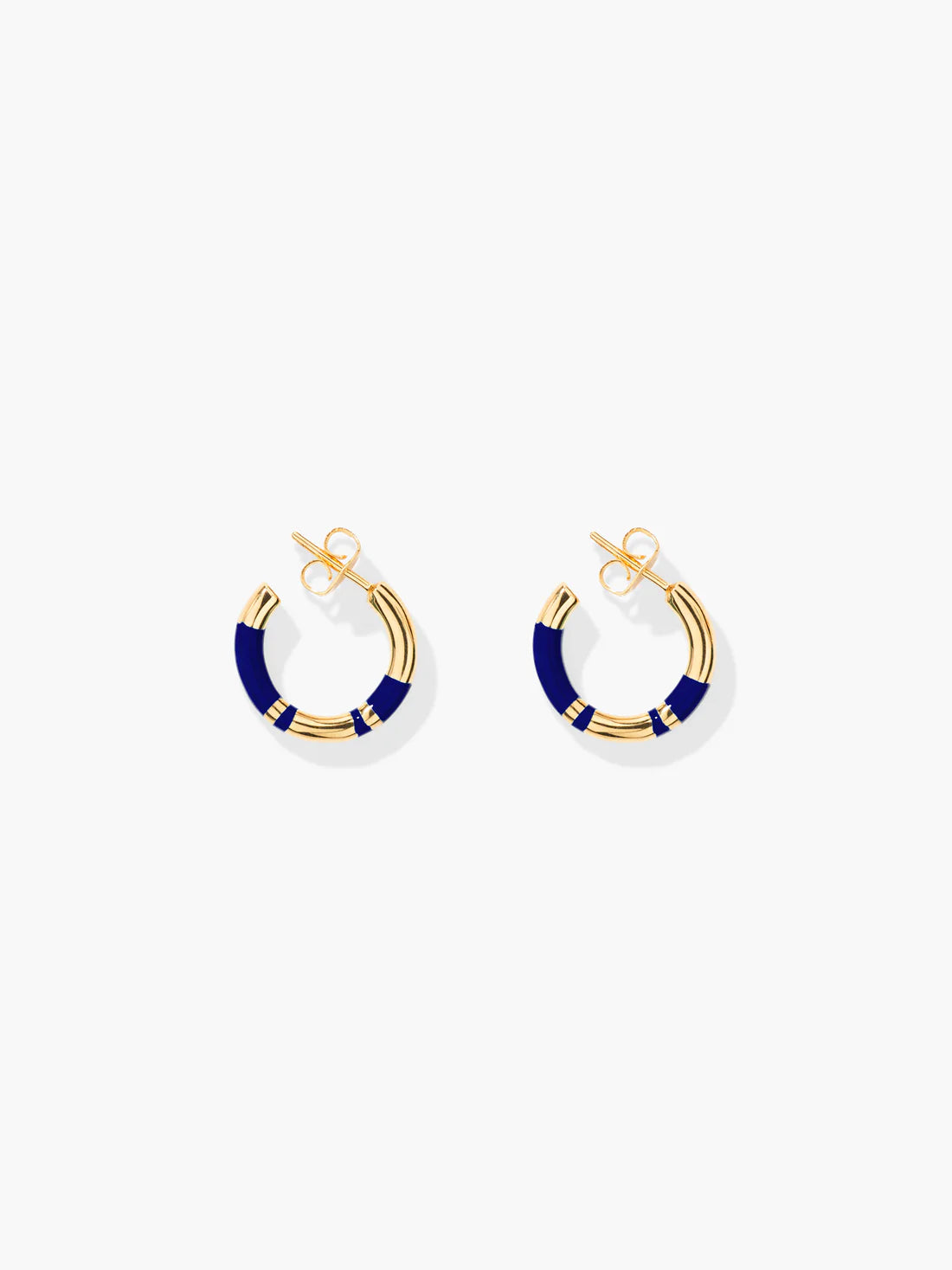 Bidermann Positano Lapis Mini Hoop Earrings
