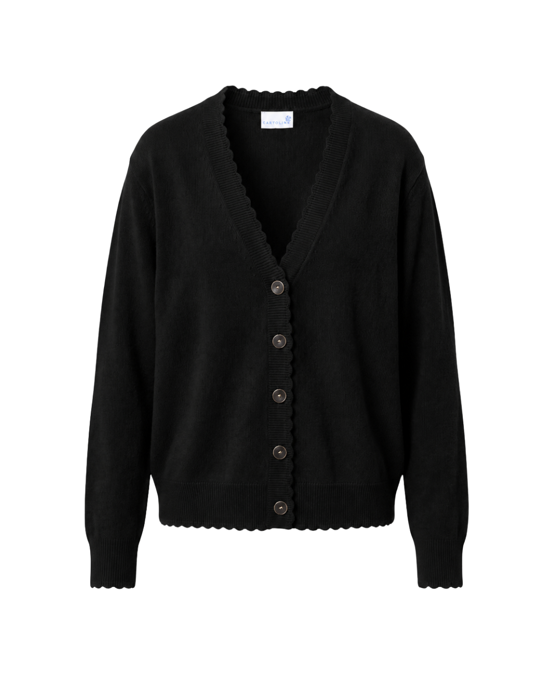 FA26 Elissa Cardigan-Noir – Cartolina