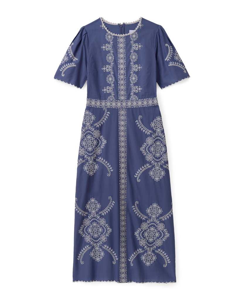 SU26 Annie Shift Dress-Midnight Blue – Cartolina