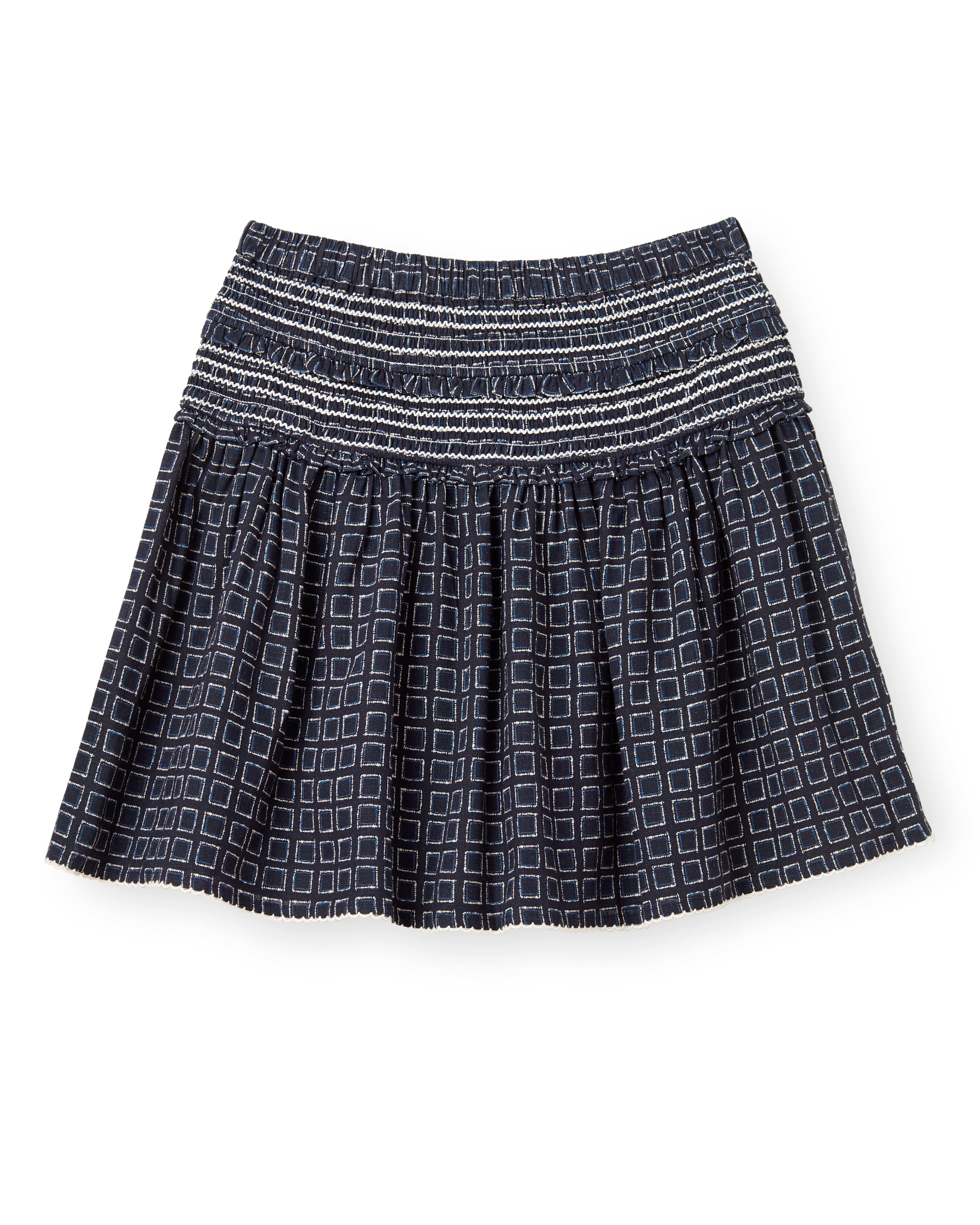 SU26 Kylie Mini Skirt Seaglass Print Midnight