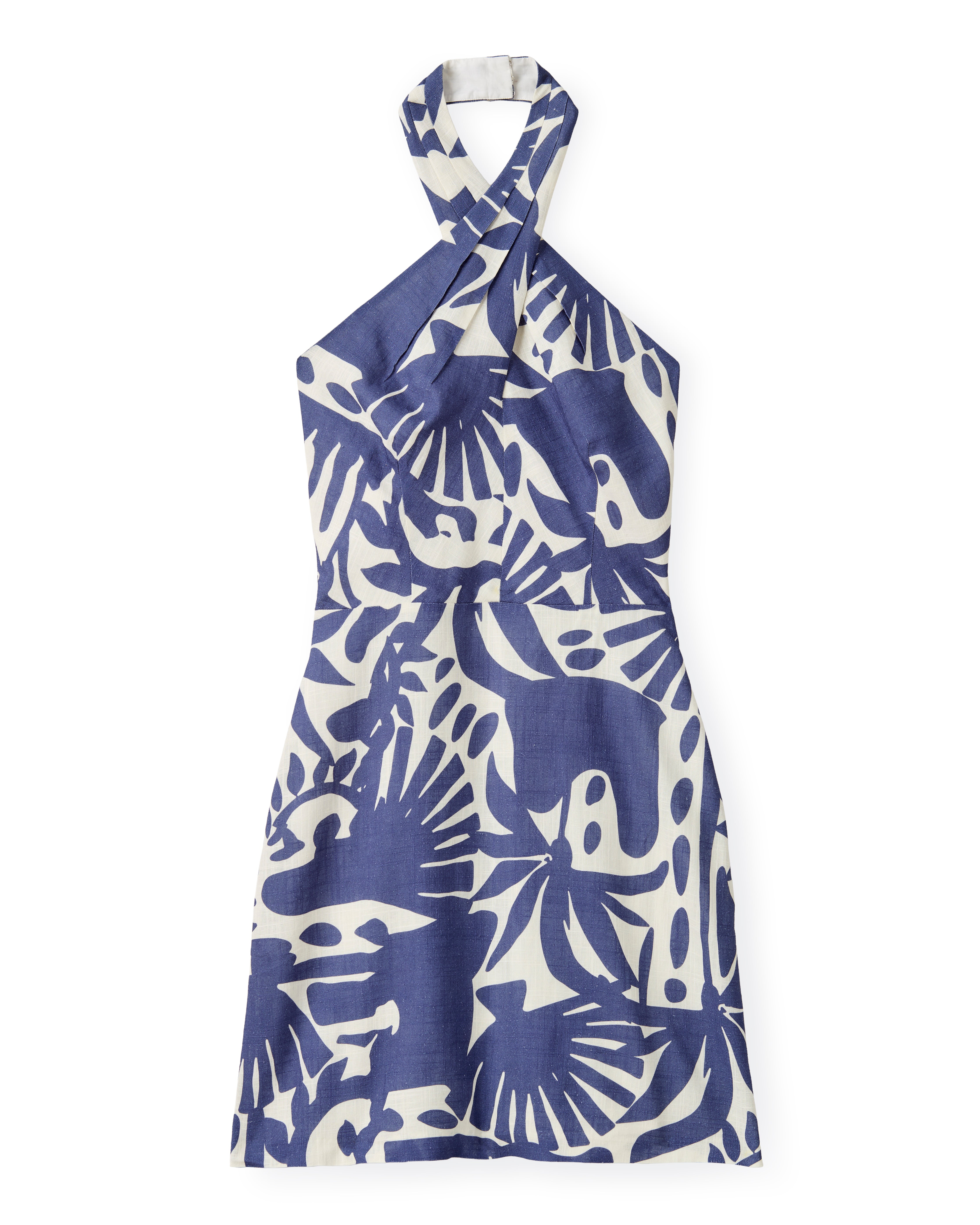 SU26 Moran Dress Parrish Geo Print Coastal