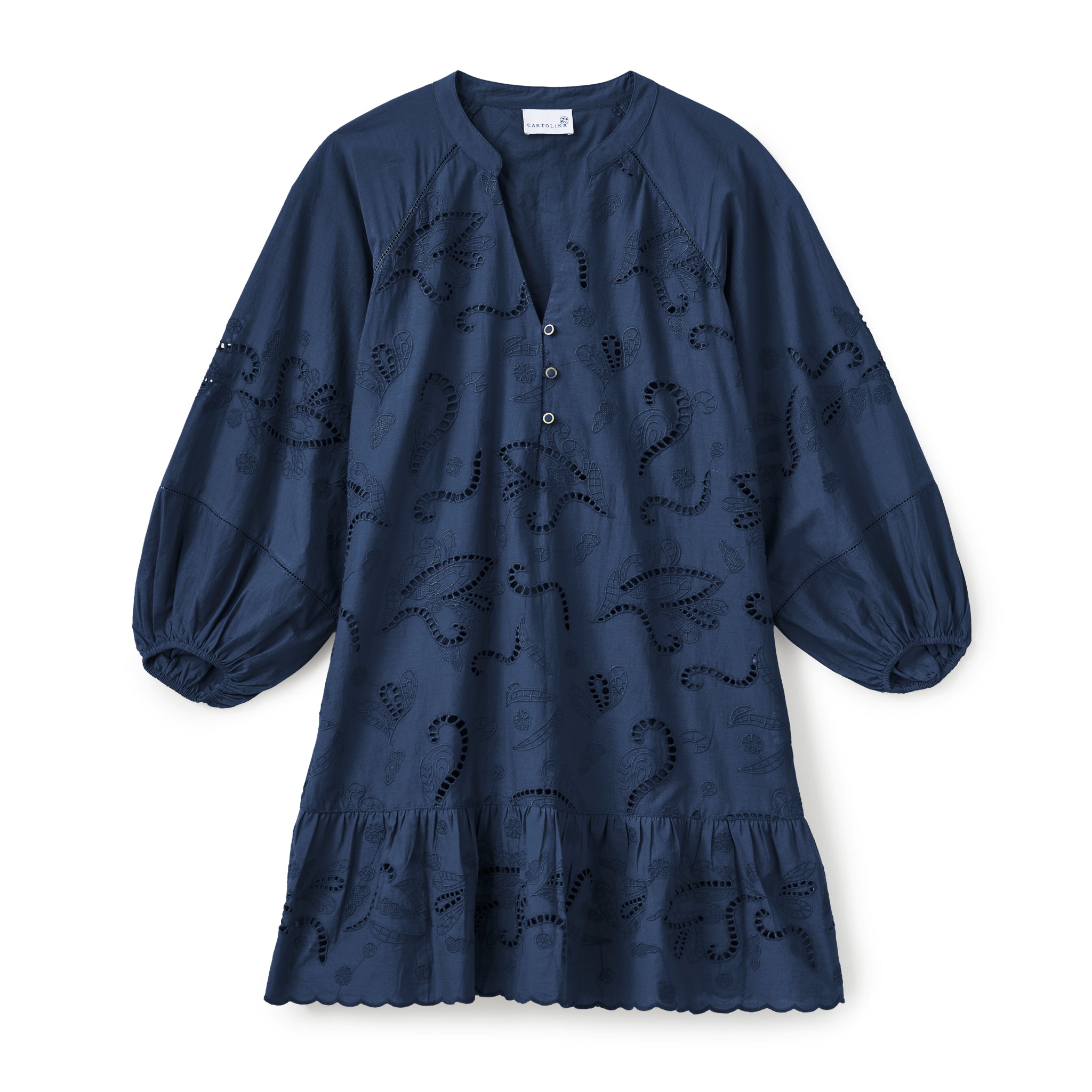 SP26 Selwin Mini Dress-Midnight Blue