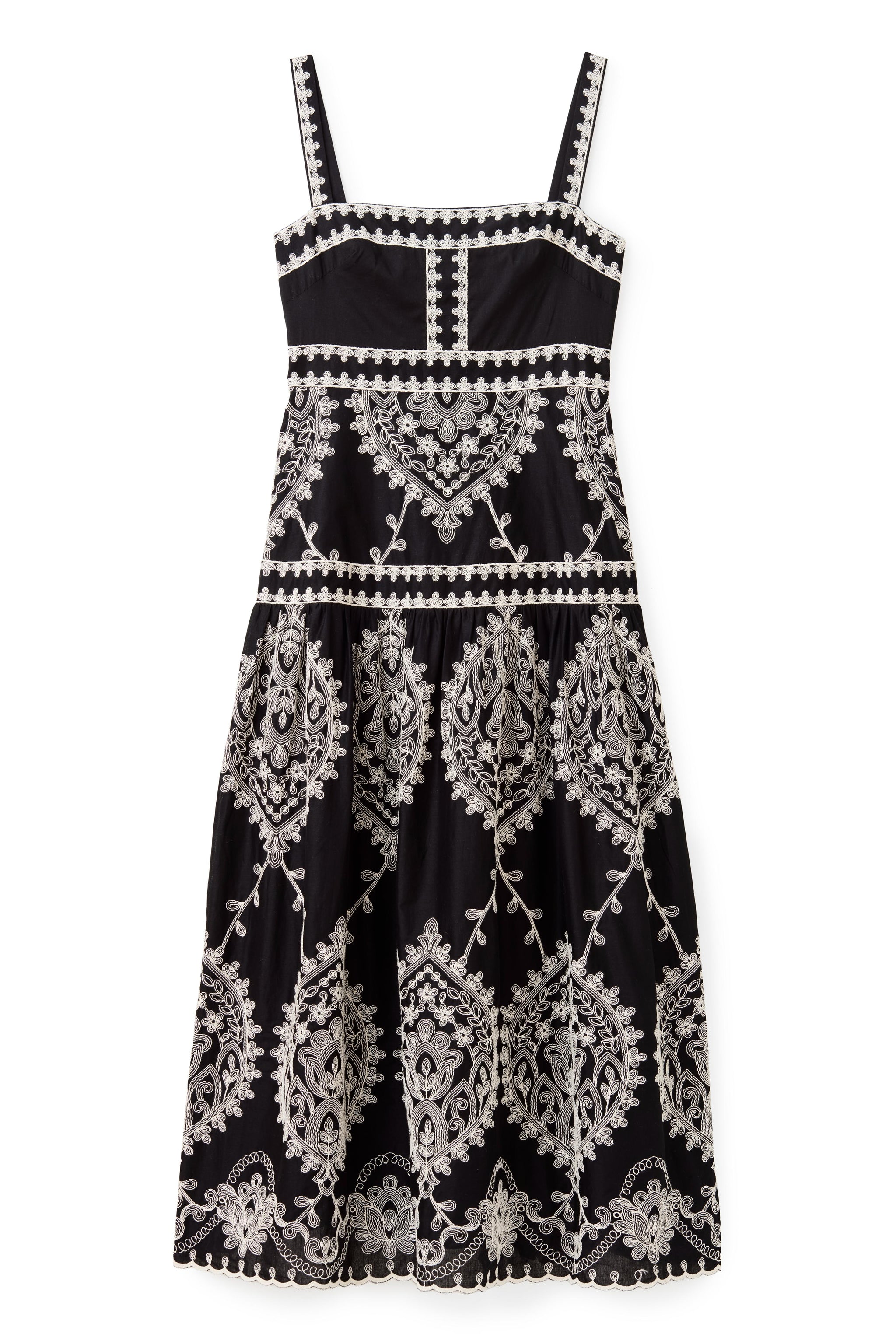 SP26 Adair Midi Dress-Noir S