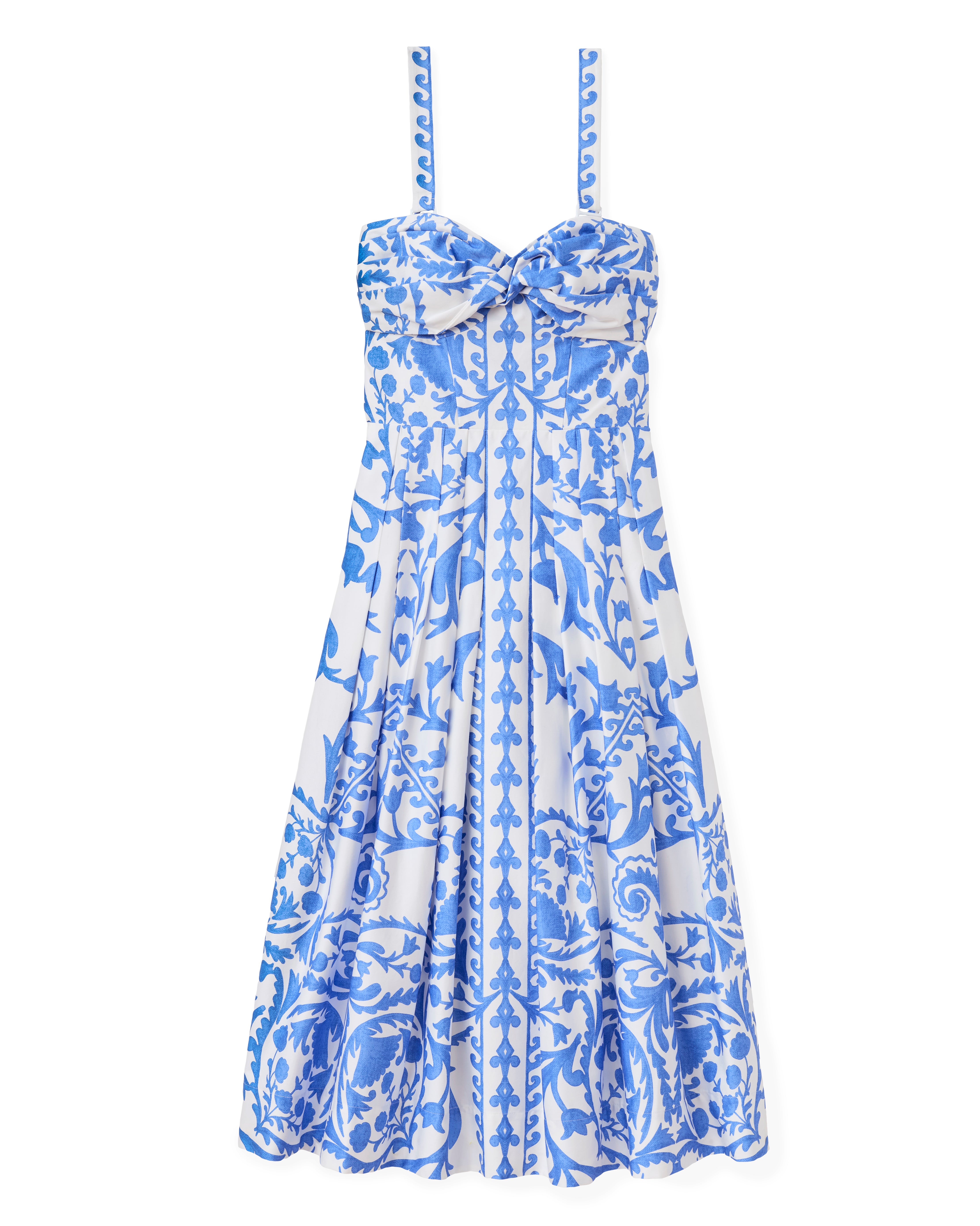 SU26 Ingrid Dress-Faraway Print-Provence Blue