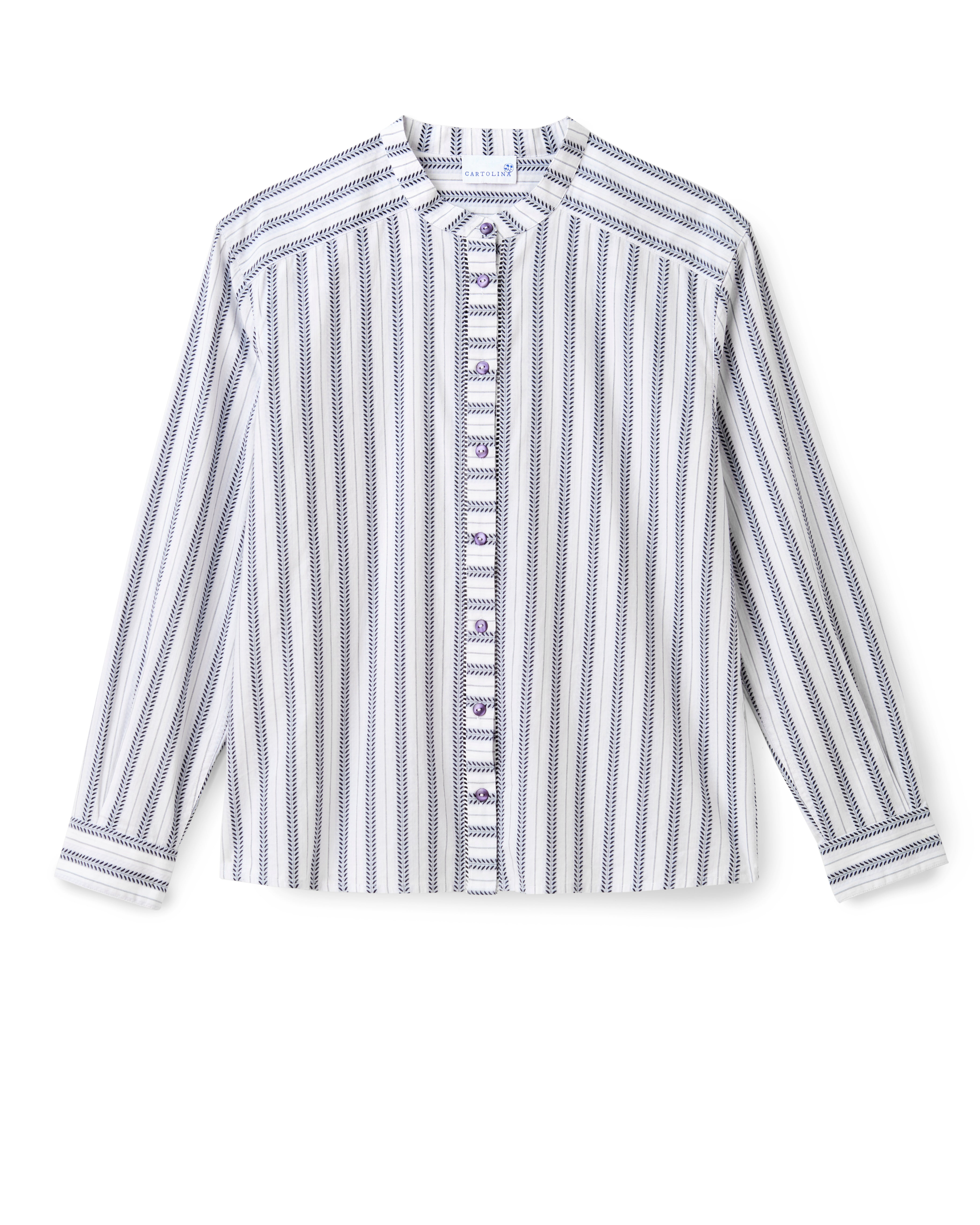 Rosalie Shirt Coastal Stripe