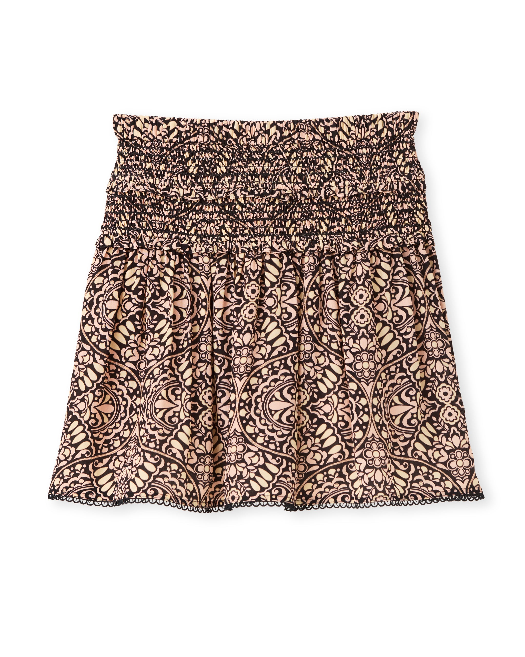 SP26 Kylie Mini Skirt-Flor Medallion Cottage Rose – Cartolina