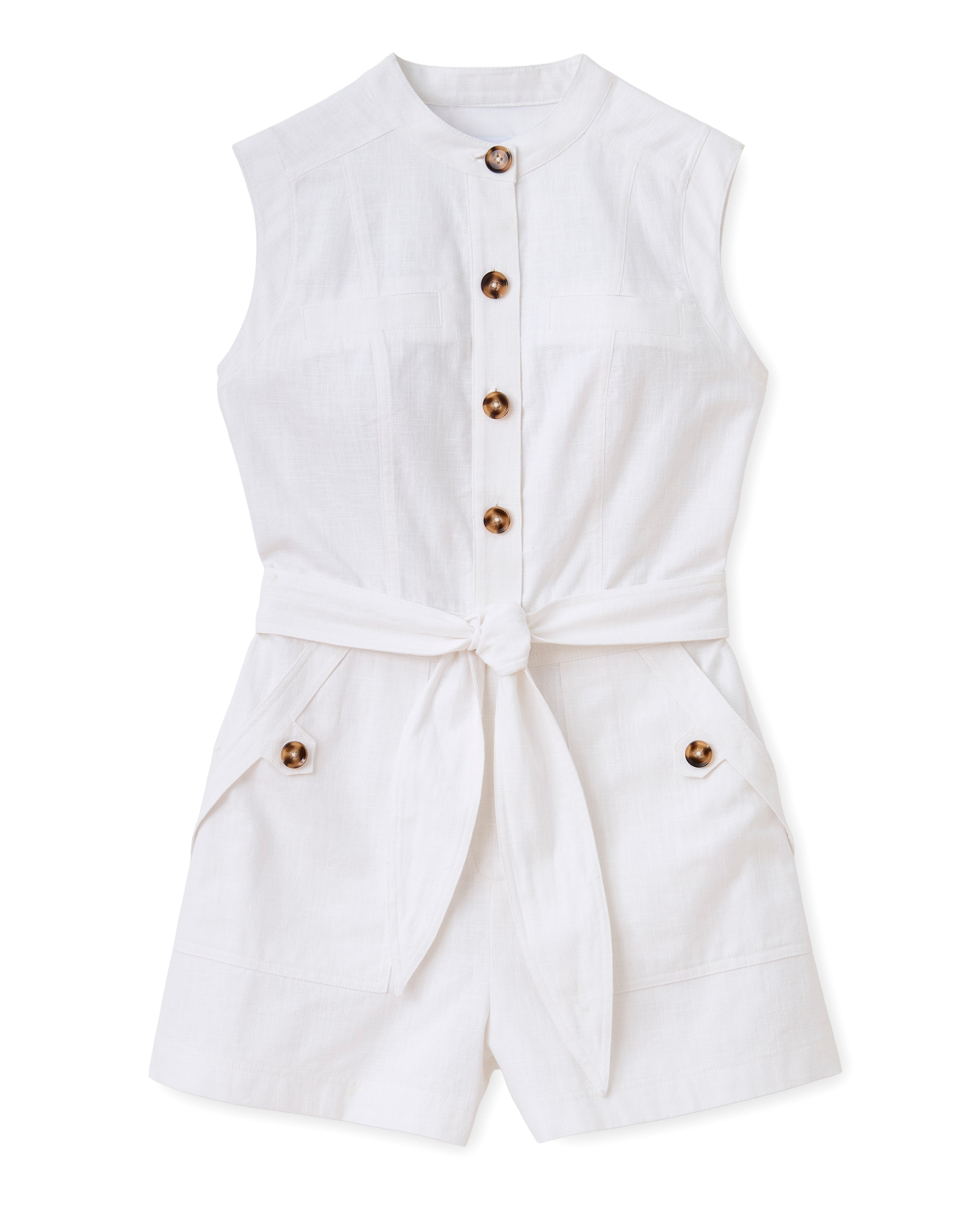 SU26 Rachel Sleeveless Romper Bright