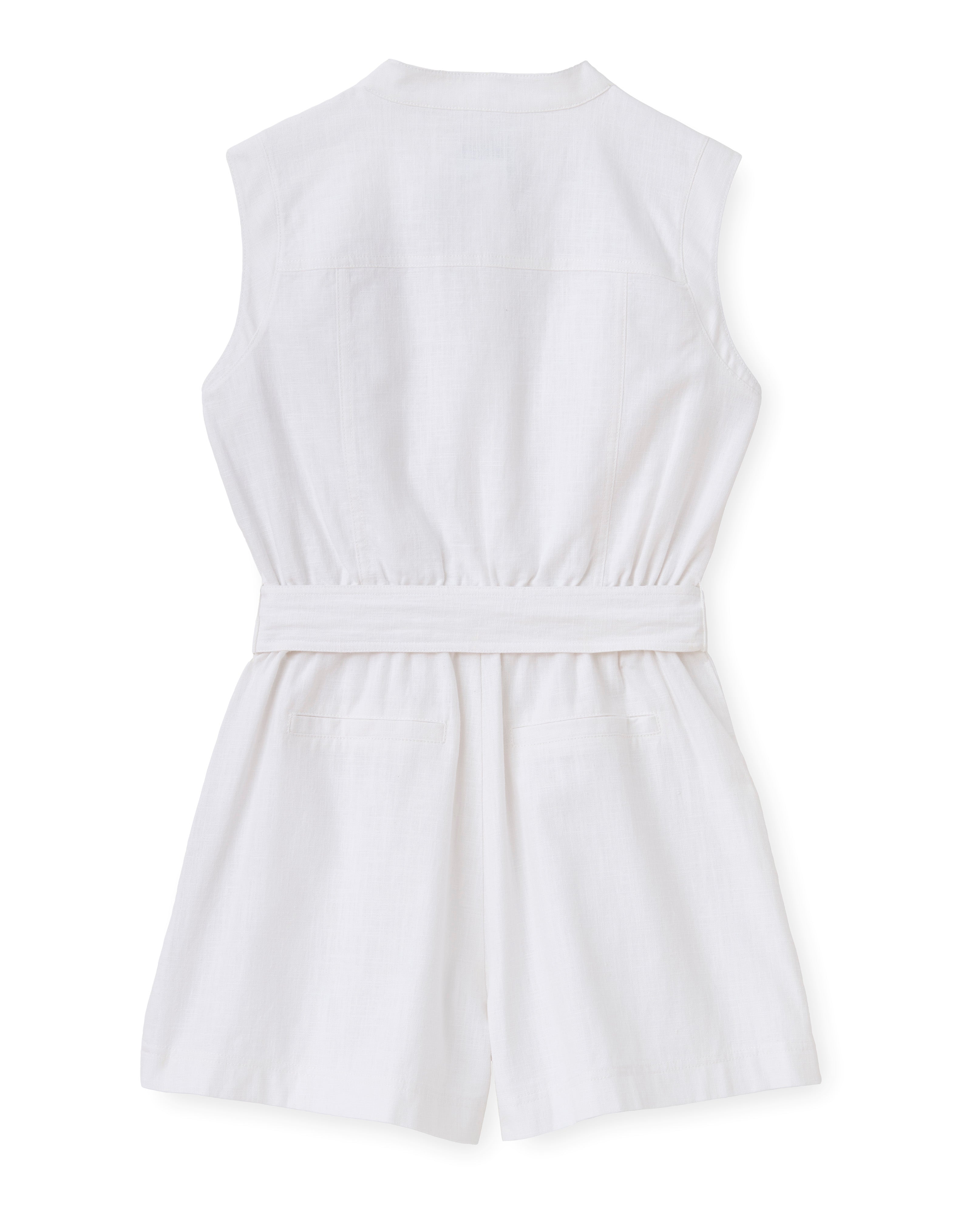 Ms. Rachel Rompers SU26 Rachel Sleeveless Romper-Bright White – Cartolina